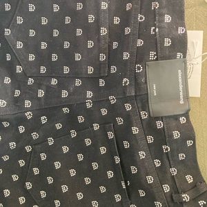 Alexander Wang Crystal embellished jeans